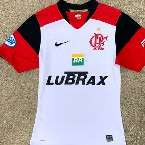 Nike MLS Soccer Flamengo Brazil LUBRAX Clube De Regatas Jersey